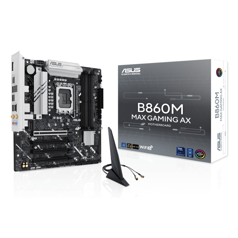 ASUS B860M MAX GAMING AX Intel B860 LGA 1851 (Socket V1) mi | JDB-Info