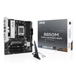 ASUS B850M MAX GAMING WIFI AMD B850 Emplacement AM5 micro A | JDB-Info