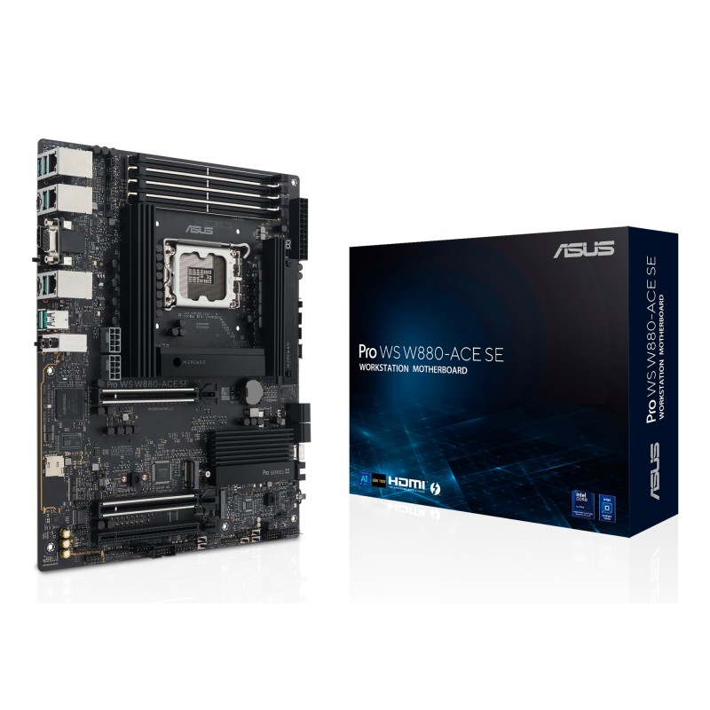 ASUS PRO WS W880-ACE SE Intel W880 LGA 1851 (Socket V1) ATX | JDB-Info