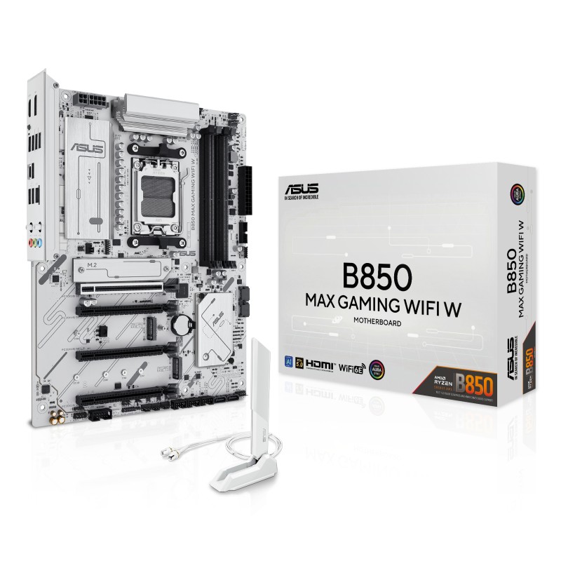 ASUS B850 MAX GAMING WIFI W AMD B850 Emplacement AM5 ATX | JDB-Info