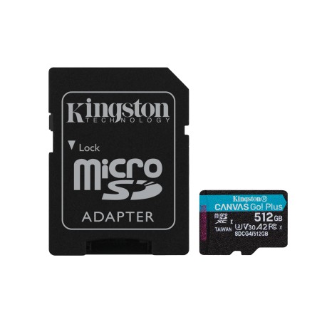 Kingston Technology Carte microSDXC Canvas Go Plus Gen4 200 | JDB-Info