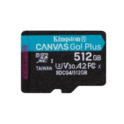 Kingston Technology Carte microSDXC Canvas Go Plus Gen4 200 | JDB-Info