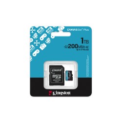 Kingston Technology Carte microSDXC Canvas Go Plus Gen4 200 | JDB-Info