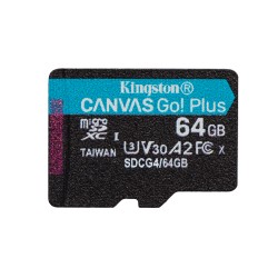 Kingston Technology Carte microSDXC Canvas Go Plus Gen4 200 | JDB-Info