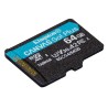 Kingston Technology Carte microSDXC Canvas Go Plus Gen4 200 | JDB-Info