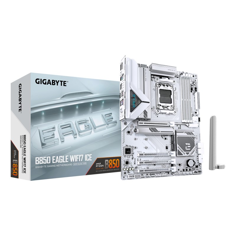 GIGABYTE B850 EAGLE WIFI7 ICE Carte mère | JDB-Info