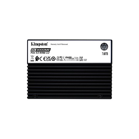Kingston Technology 7,68TB DC3000ME U.2 PCIe 5.0 NVMe TCG O | JDB-Info