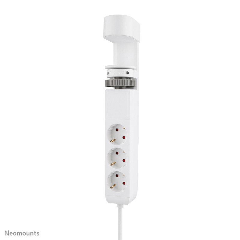 Neomounts DS22-840WH6 Multiprise de bureau avec pince et po | JDB-Info