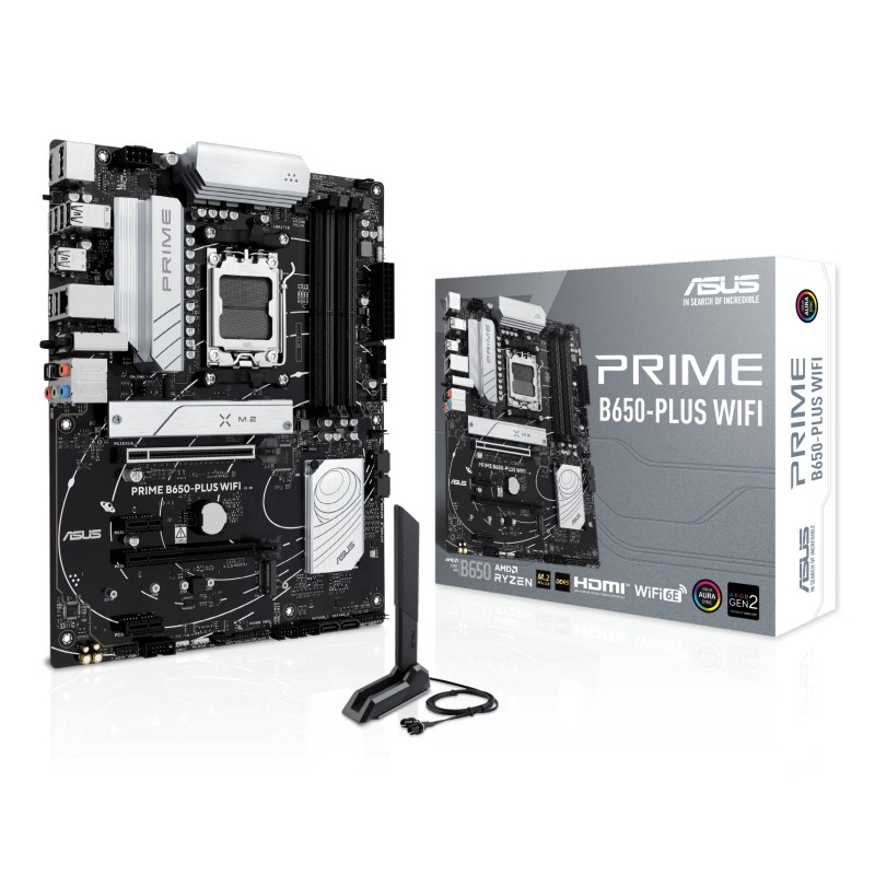 ASUS PRIME B650-PLUS WIFI AMD B650 Emplacement AM5 ATX | JDB-Info