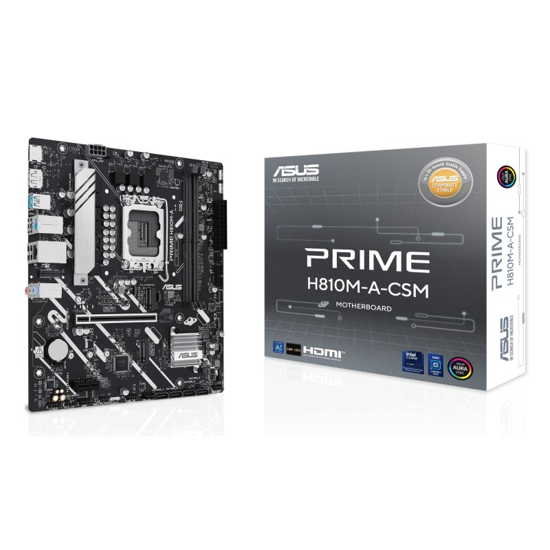ASUS PRIME H810M-A-CSM Intel H810 LGA 1851 (Socket V1) micr | JDB-Info