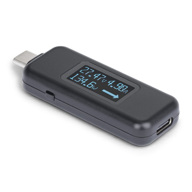 StarTech.com Testeur de Puissance USB-C, Multimètre Numériq | JDB-Info