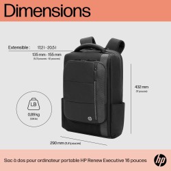 HP Sac à dos pour ordinateur portable Renew Executive 16 po | JDB-Info