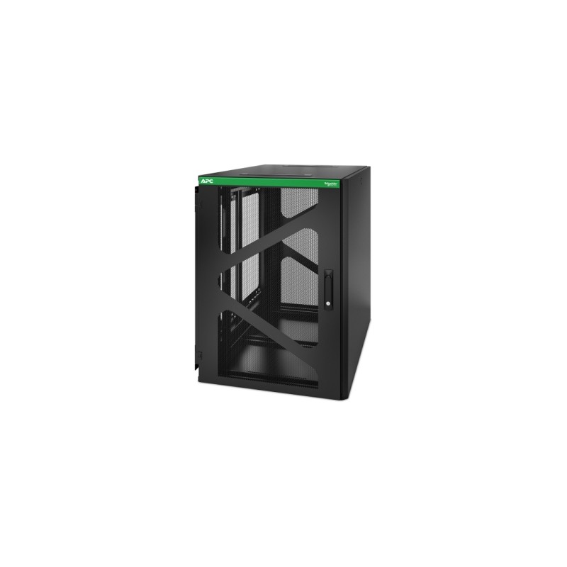 APC NetShelter WX AR118SM - Armoire de brassage murale 19 p | JDB-Info