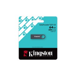 Kingston Technology DataTraveler 64 Go SE9 G3 - Nickel fonc | JDB-Info
