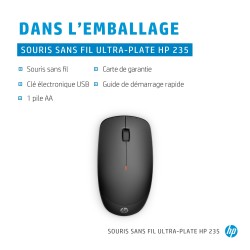 HP Souris sans fil ultra-plate 235 | JDB-Info