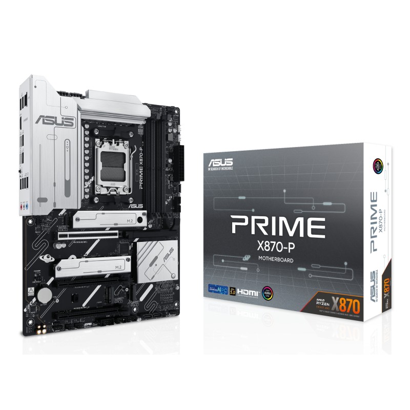 ASUS PRIME X870-P AMD X870 Emplacement AM5 ATX | JDB-Info