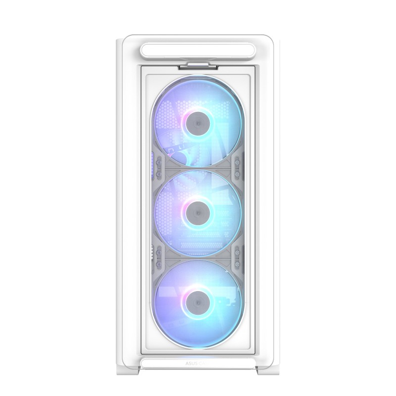 ASUS A23 PLUS TG ARGB WHITE Micro Tower Blanc | JDB-Info
