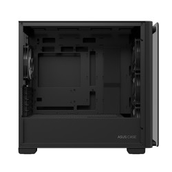 ASUS A23 PLUS TG ARGB BLACK Micro Tower Noir | JDB-Info