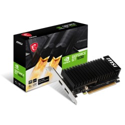 MSI GeForce GT 1030 4GHD4 LP OC NVIDIA 4 Go GDDR4 | JDB-Info