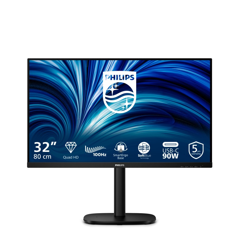 Philips 32B2U3601/00 écran plat de PC 80 cm (31.5") 2560 x | JDB-Info
