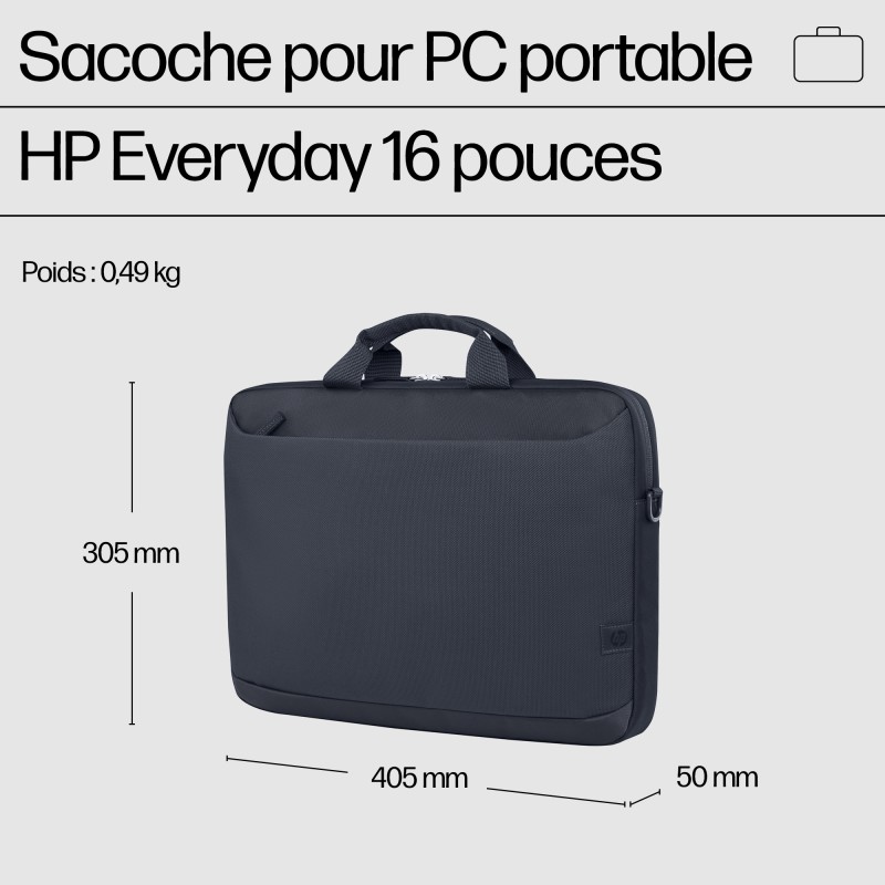 HP Mallette pour PC portable Everyday 16 pouces | JDB-Info