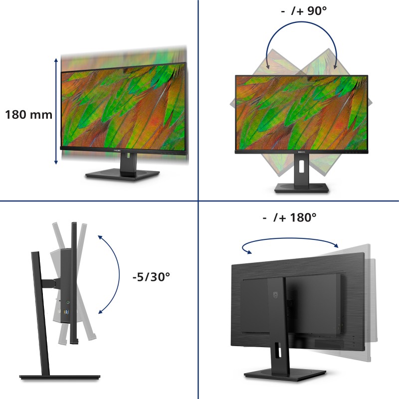 Philips 3000 series 32B1U3900/00 écran plat de PC 80 cm (31 | JDB-Info