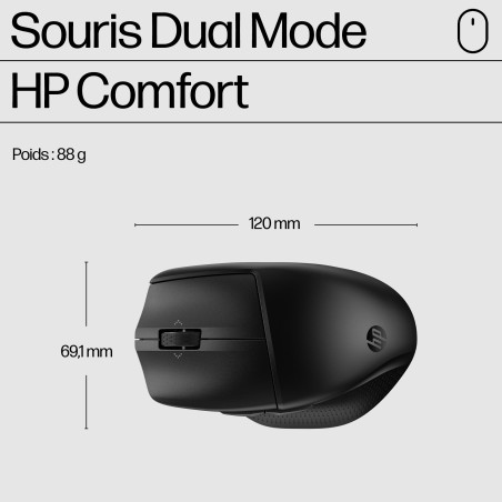 HP Souris mode duo 685 Comfort | JDB-Info