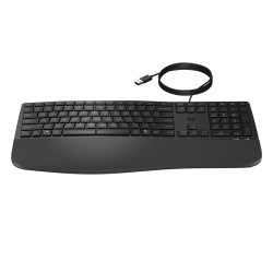 HP 485 CFT WD KBD clavier Bureau USB Noir | JDB-Info