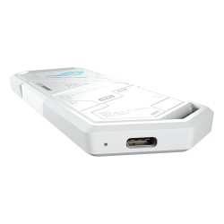 ASUS ROG Strix Arion White Edition Enceinte ssd Blanc M.2 | JDB-Info