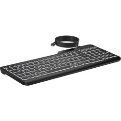 HP Clavier filaire rétroéclairé multi-appareil 405 | JDB-Info