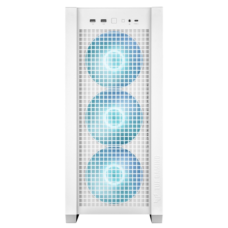 ASUS TUF Gaming GT302 ARGB Midi Tower Blanc | JDB-Info