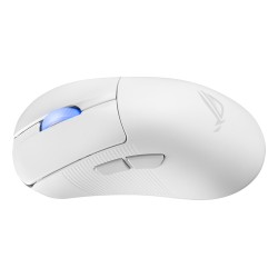 ASUS ROG Keris II Ace Wireless AimPoint White souris Gaming | JDB-Info