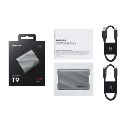 Samsung T9 2 To USB Type-C USB 3.2 Gen 2x2 Gris | JDB-Info