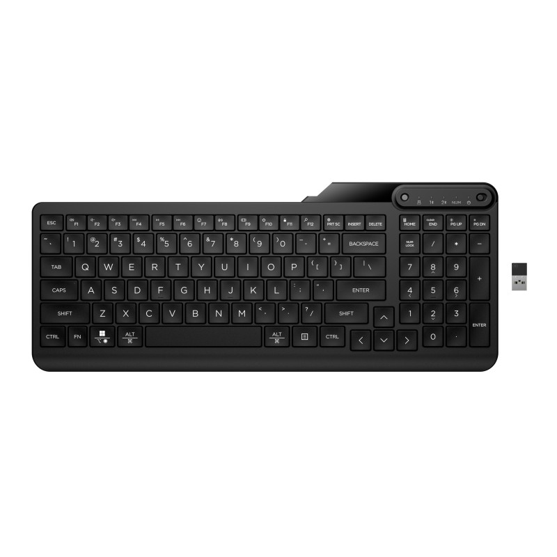 HP 475 DUAL-MODE WL KBD clavier Universel Bluetooth Noir | JDB-Info