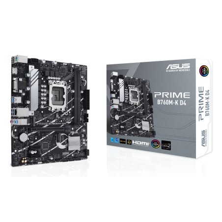 ASUS PRIME B760M-K D4 Intel B760 LGA 1700 micro ATX | JDB-Info