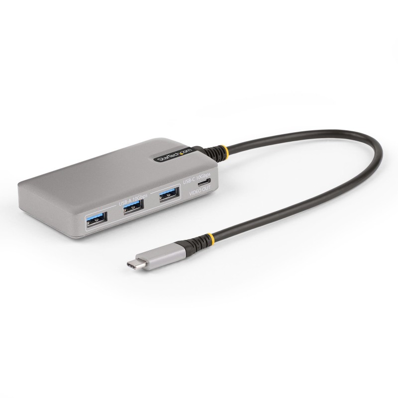 StarTech.com Hub USB-C à 4 Ports avec Sortie Vidéo en mode | JDB-Info
