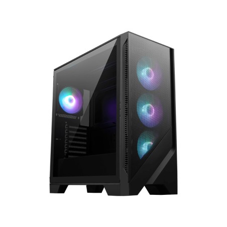 MSI MAG Forge 320R AIRFLOW Micro Tower Noir, Transparent | JDB-Info