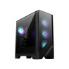 MSI MAG Forge 320R AIRFLOW Micro Tower Noir, Transparent | JDB-Info