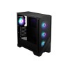 MSI MAG Forge 320R AIRFLOW Micro Tower Noir, Transparent | JDB-Info