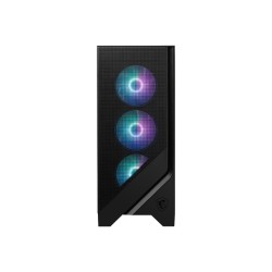 MSI MAG Forge 320R AIRFLOW Micro Tower Noir, Transparent | JDB-Info