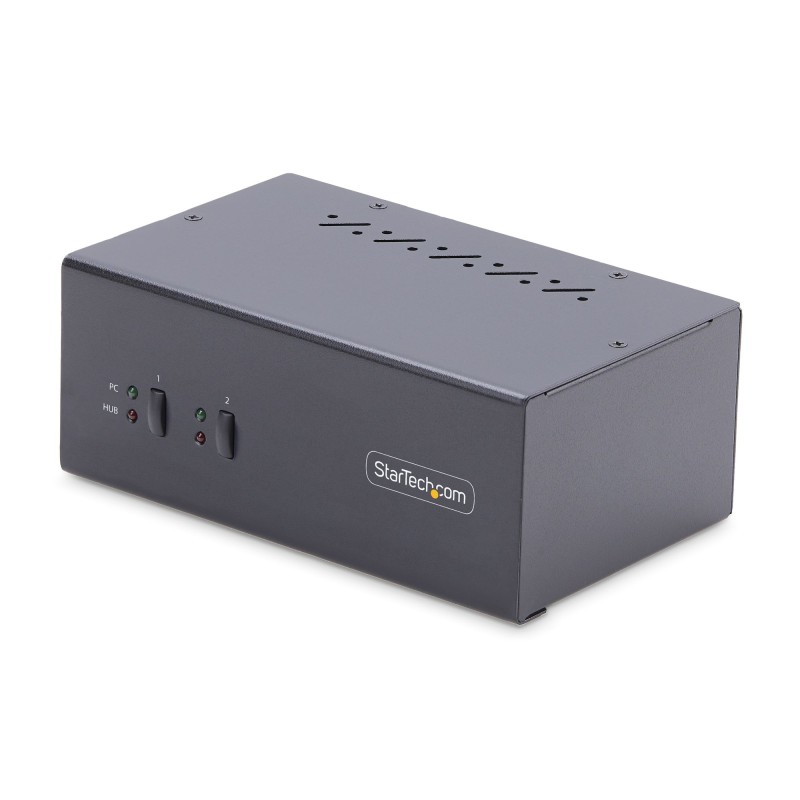 StarTech.com Switch KVM 2 Ports pour Deux Moniteurs, 4K60Hz | JDB-Info
