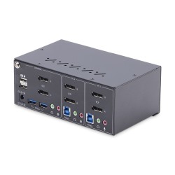 StarTech.com Switch KVM 2 Ports pour Deux Moniteurs, 4K60Hz | JDB-Info