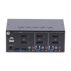 StarTech.com Switch KVM 2 Ports pour Deux Moniteurs, 4K60Hz | JDB-Info