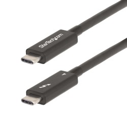 StarTech.com Câble Thunderbolt 4 Actif de 2m - 40Gps, 100W | JDB-Info