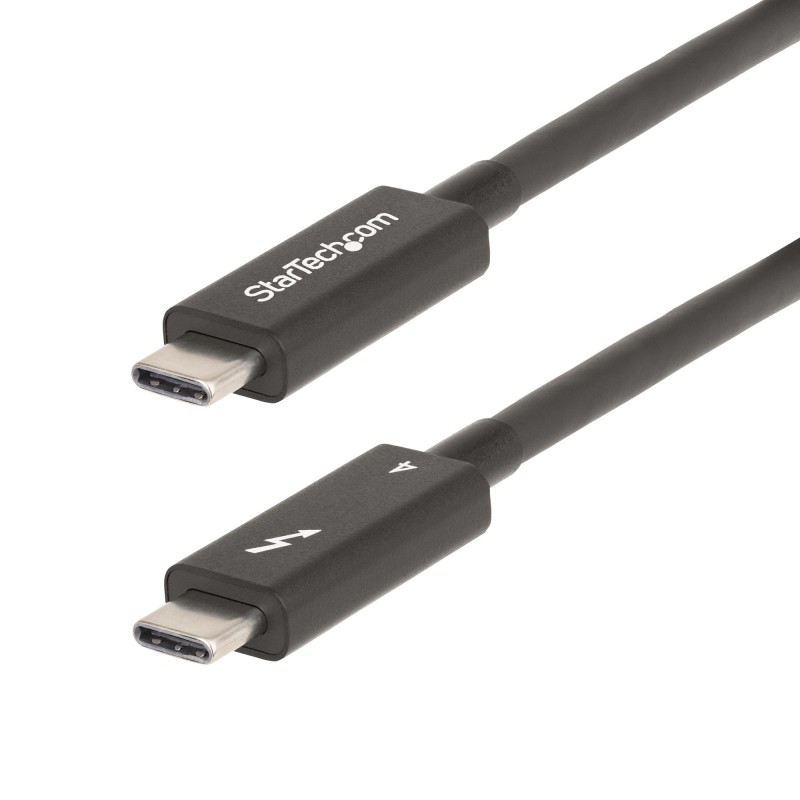 StarTech.com Câble Thunderbolt 4 Actif de 2m - 40Gps, 100W | JDB-Info