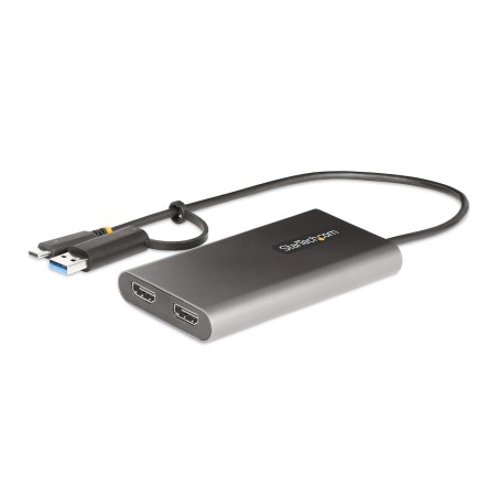StarTech.com Adaptateur USB-C vers Double HDMI - USB-C ou A | JDB-Info
