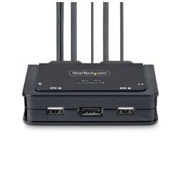 StarTech.com Switch KVM à Câble Hybride USB-C DisplayPort à | JDB-Info