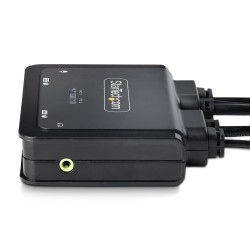 StarTech.com Switch KVM à Câble Hybride USB-C DisplayPort à | JDB-Info