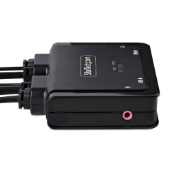 StarTech.com Switch KVM Hybride USB-C à 2 Ports, 4K60Hz - C | JDB-Info