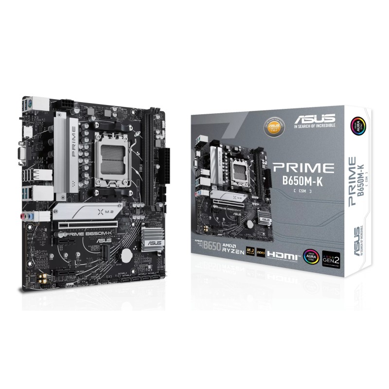 ASUS PRIME B650M-K AMD B650 Emplacement AM5 micro ATX | JDB-Info